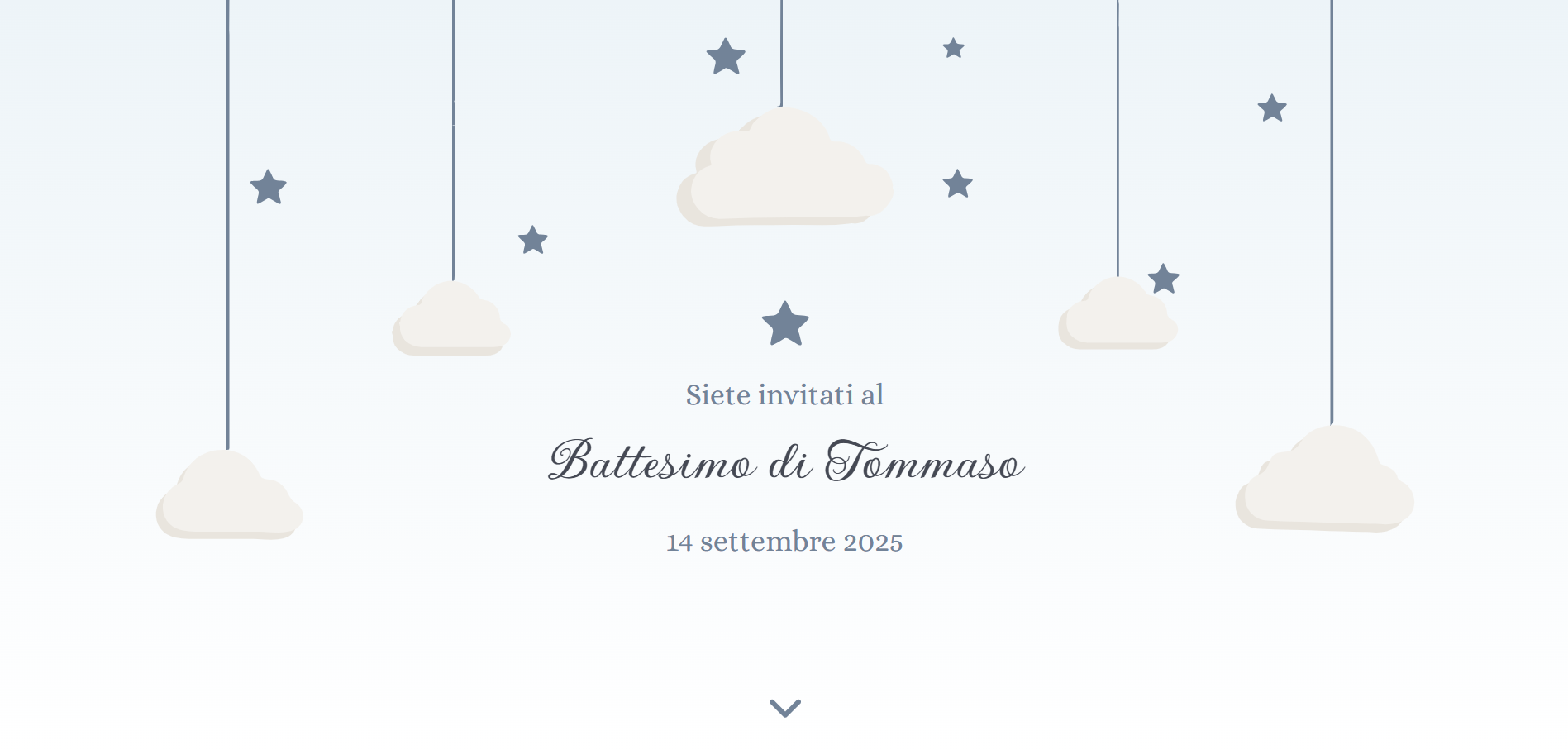 Immagine tema "Nuvole di festa"
